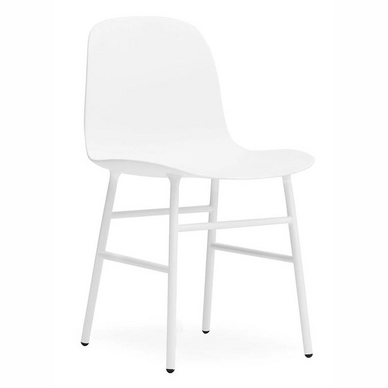 Stuhl Normann Copenhagen Form Steel White