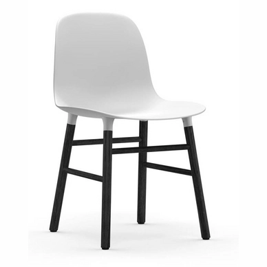 Stuhl Normann Copenhagen Form Black Oak White