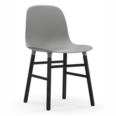 Stuhl Normann Copenhagen Form Black Oak Grey