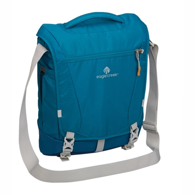 Schoudertas Eagle Creek Catch All Courier Pack RFID Celestial Blue