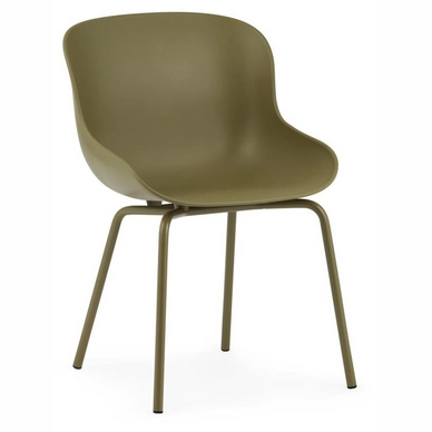 Stuhl Normann Copenhagen Hyg Steel Olive