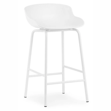 Barstoel Normann Copenhagen Hyg Steel 65 cm White