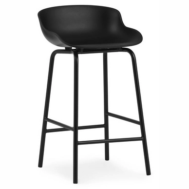 Barstoel Normann Copenhagen Hyg Steel 65 cm Black
