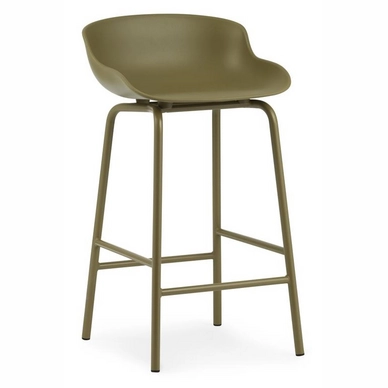 Barhocker Normann Copenhagen Hyg Steel 65 cm Olive