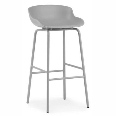 Barhocker Normann Copenhagen Hyg Steel 75 cm Grey