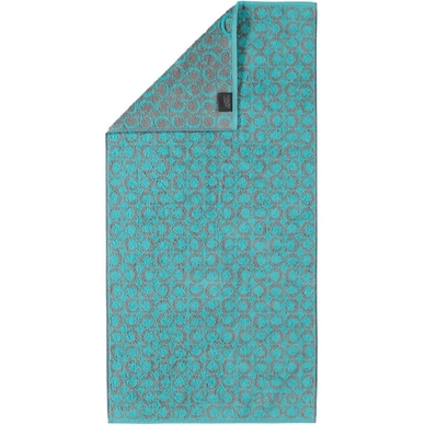 Badlaken Cawö Two-Tone C-Allover Turquoise