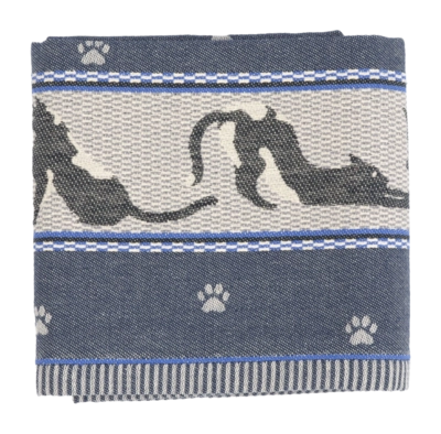 Geschirrtuch Bunzlau Castle Cats Dark Blue