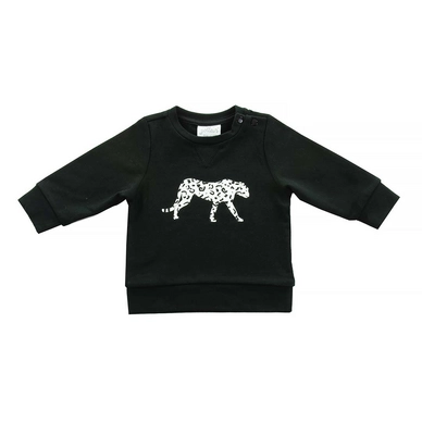 T-Shirt Bébé Jollein Jersey Leopard Black & White
