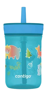 Flask Contigo Leighton Kids Flask with Straw Forest 420 ml 25