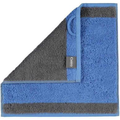 Gezichtsdoekje Cawö Brilliant Blauw (set van 6)