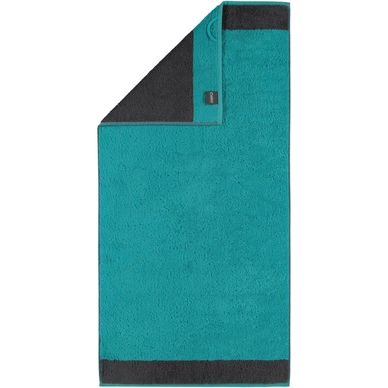 Handdoek Cawö Brilliant Turquoise (set van 3)