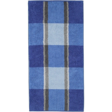 Badlaken Cawö Brilliant Karo Blauw