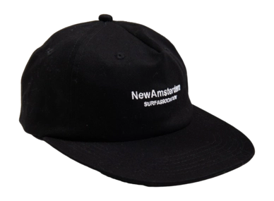 Cap New Amsterdam Surf Association Men Name Black