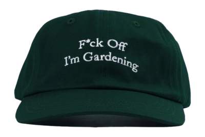 Casquette Bram's Fruit Homme F*ck Off I'm Gardening Green