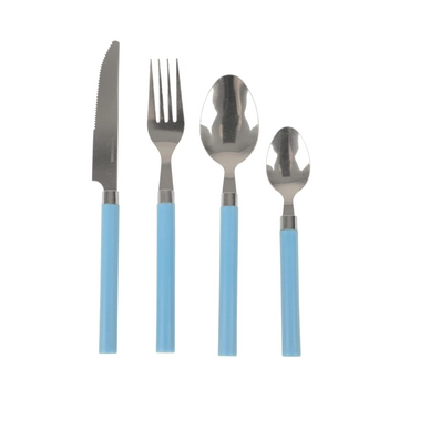 Cutlery Set Bo-Camp 4-Piece Blue
