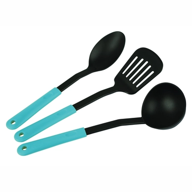 Lepelset Bo-Camp 3-Delig Blauw Zwart