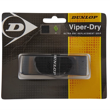 Tennis Grip Dunlop Viperdry Replace Black