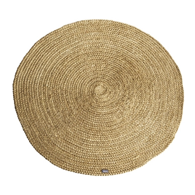 Vloerkleed By-Boo Jute Round Yellow (120 x 120 cm)