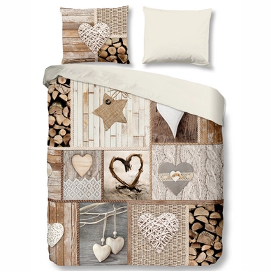 Dekbedovertrek Good Morning Romantic Multi Katoen