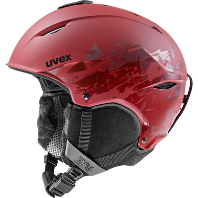 Skihelm Uvex Primo Style Rusty Red Mat