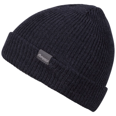 Mütze Bergans Rib Beanie Dark Navy Mel