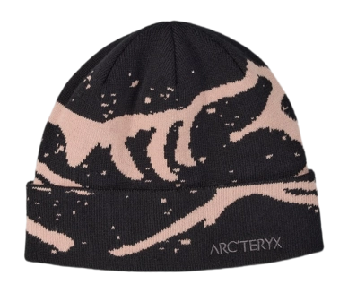 Muts Arc'teryx Unisex Grotto Toque Black Alpine Rose