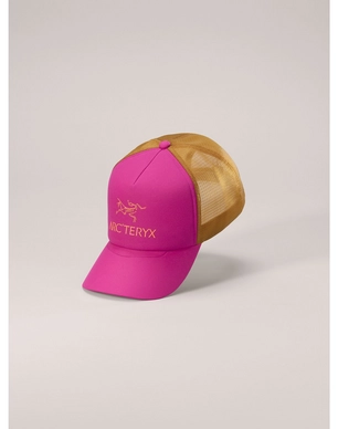 S24-X000007763-Bird-Word-Trucker-Curved-Hat-Amaranthus-Yukon-Front