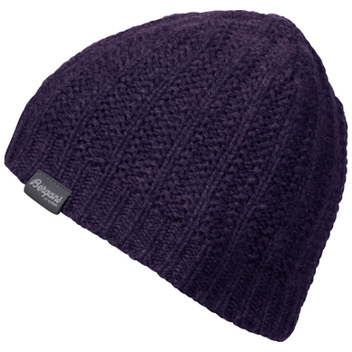 Mütze Bergans Aks Beanie Purple Velvet Mel Unisex