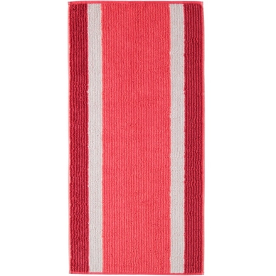 Handdoek Cawö Regatta Stripes Rood (set van 3)