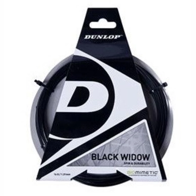 Tennissnaar Dunlop Black Widow 1,26 mm/11m