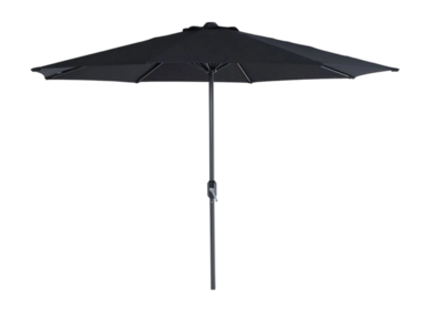 Parasol Garden Impressions Lotus Zwart 300 cm