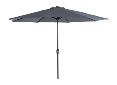 Parasol Garden Impressions Lotus Donker Grijs 300 cm