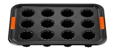 Baking Tin Le Creuset 12 Canneles Black 39 x 27 cm '24