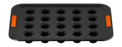 Baking Tin Le Creuset 20 Mini Canneles Black 39 x 27 cm '24