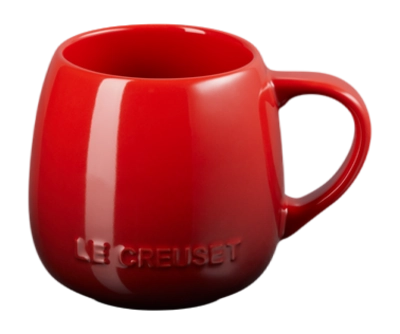 Mug Le Creuset Coupe Cherry Red 320ml (4-Piece)