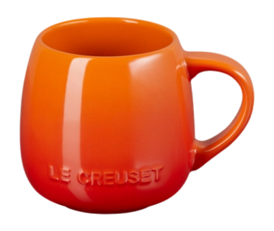 Mug Le Creuset Coupe Orange Red 320ml (4-Piece)
