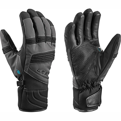 Handschuhe Leki Progressive Palladium S Charcoal Black