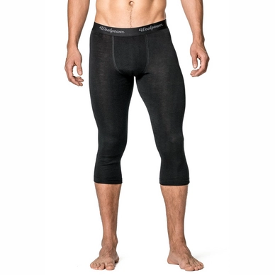 Ondergoed Woolpower 3/4 Long Johns Men´s Lite Black