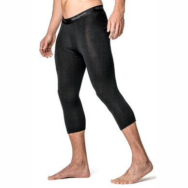 Ondergoed Woolpower 3/4 Long Johns Men´s Lite Black