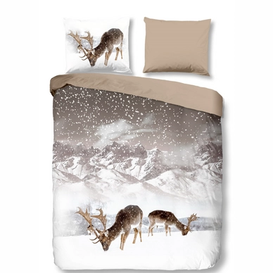Dekbedovertrek Good Morning Winter Sand Flanel