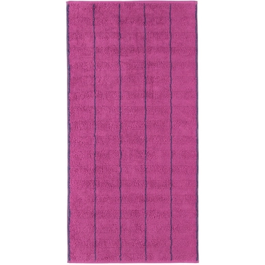Handdoek Cawö Accent Stripes Wide Pink (set van 3)