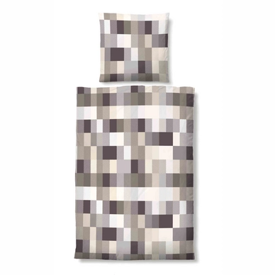 Bettwäsche Biberna Square Topas Mako-Satin