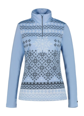 Pull de Ski Luhta Femme Hangist Light Blue