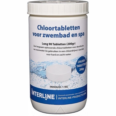 Chlortabletten interline Long 90 200gramm / 1 Kg