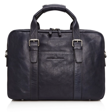 Laptoptas Castelijn & Beerens Bravo Rits Navy 15,6"