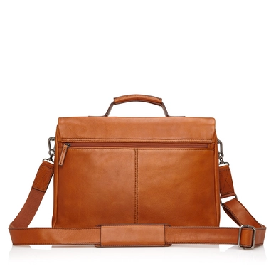 Laptoptas Castelijn & Beerens Bravo Cognac  15,6"