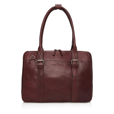 Laptoptas Castelijn & Beerens Bravo Dames Aubergine 15,6"