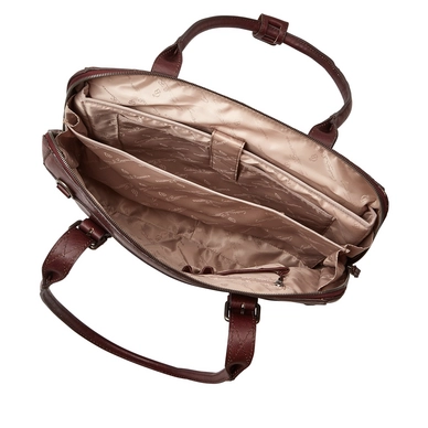 Dames Laptoptas Castelijn & Beerens Bravo Aubergine 15,6"