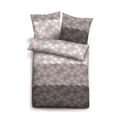 Bettwäsche Biberna Anna Taupe Mako-Satin