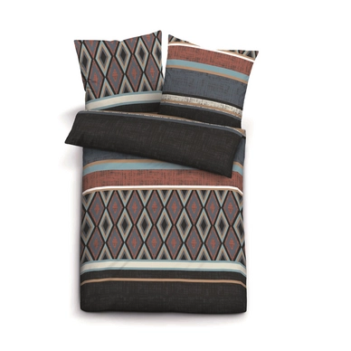 Bettwäsche Biberna Indie Bernstein Mako-Satin